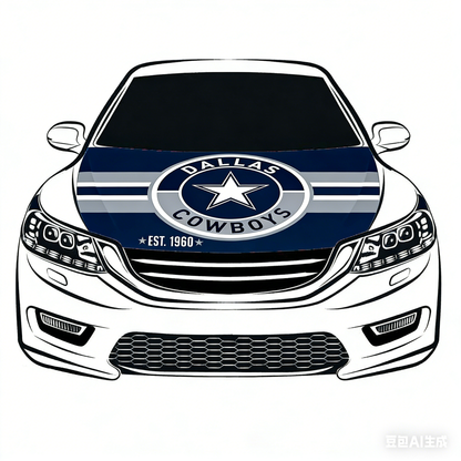 NFL Dalls Cowboys Flag-3.3x5 Ft 6X7Ft Car Hood Cover Banner Flag Of Dalls Cowboys -100% polyester