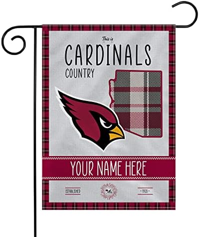 Arizona Cardinals Flag-12x18 inches 28x40 inches NFL Arizona Cardinals Garden Banner Flags -100% polyester
