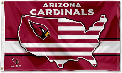 Arizona Cardinals Flag-3x5 NFL Arizona Cardinals Flag Banner-100% polyester