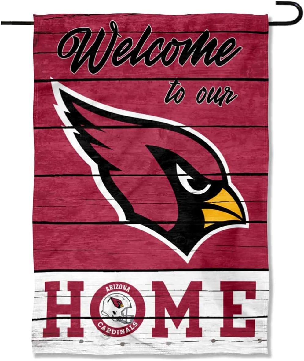 Arizona Cardinals Flag-12x18 inches 28x40 inches NFL Arizona Cardinals Garden Banner Flags -100% polyester
