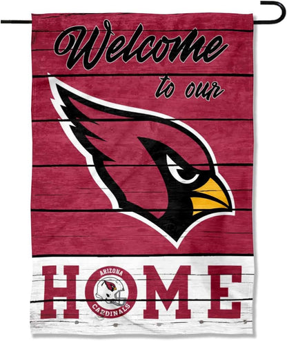 Arizona Cardinals Flag-12x18 inches 28x40 inches NFL Arizona Cardinals Garden Banner Flags -100% polyester