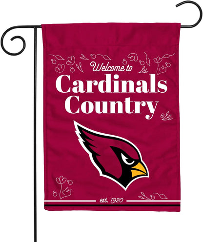 Arizona Cardinals Flag-12x18 inches 28x40 inches NFL Arizona Cardinals Garden Banner Flags -100% polyester