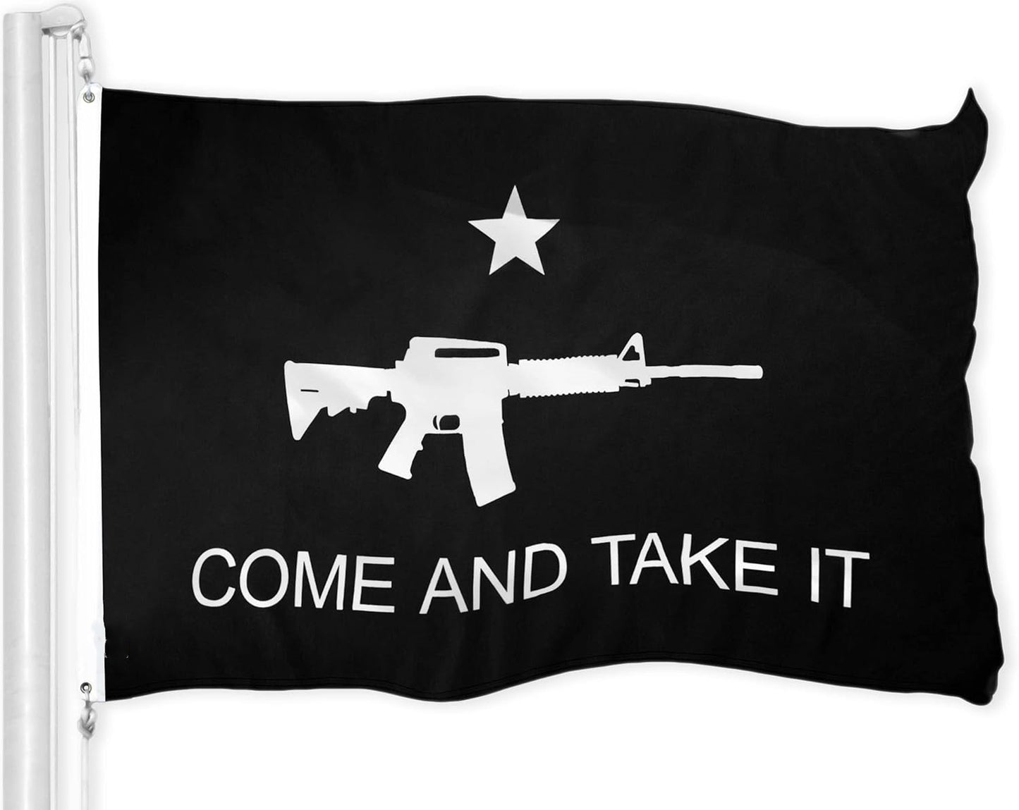 Black Rifles Matter Flag-3x5Ft Banner -100% polyester