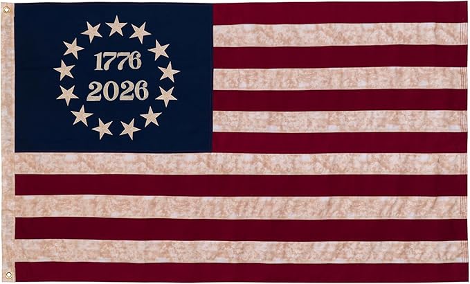 1776 Bennington Flag 3x5FT Betsy Ross Flags 13 Colonies US 76 American Flag