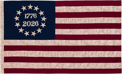 1776 Bennington Flag 3x5FT Betsy Ross Flags 13 Colonies US 76 American Flag