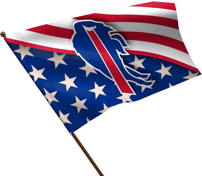 Buffalo Bills Flag-3x5 NFL Buffalo Bills Banner-100% polyester