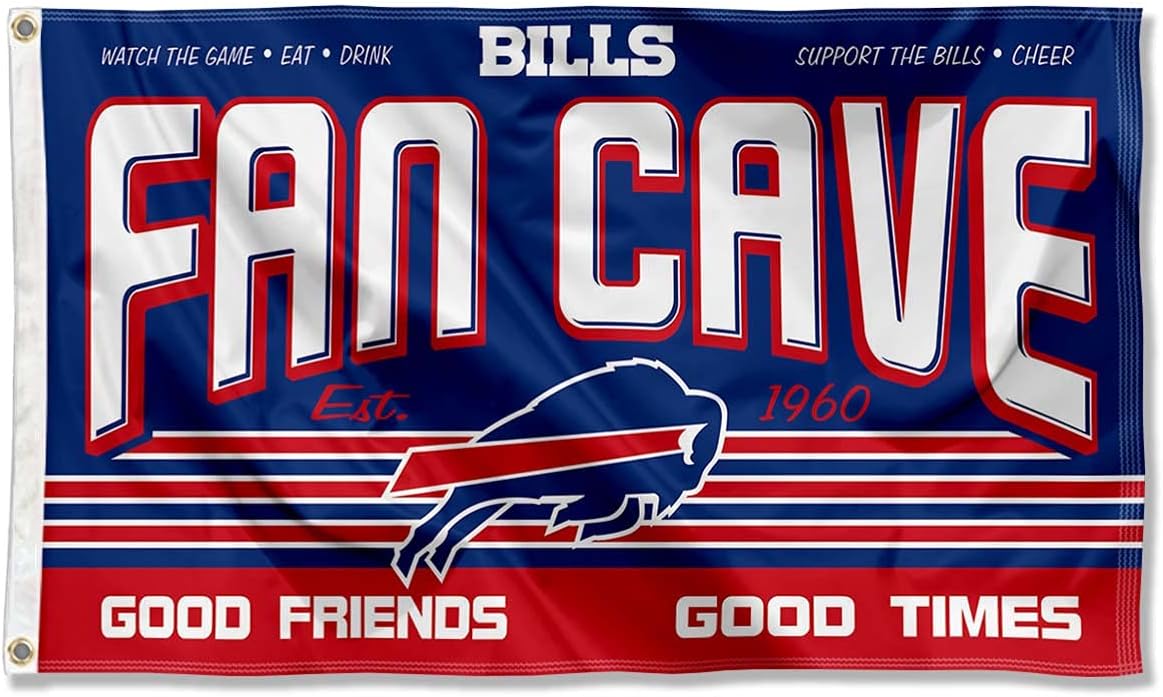Buffalo Bills Flag-3x5 NFL Buffalo Bills Banner-100% polyester