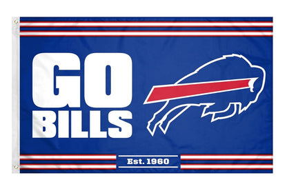 Buffalo Bills Flag-3x5 NFL Buffalo Bills Banner-100% polyester