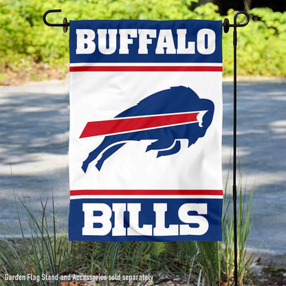 Buffalo Bills Flag- NFL Buffalo Bills Garden Patio Banner -100% polyester 12x18''  28x40''