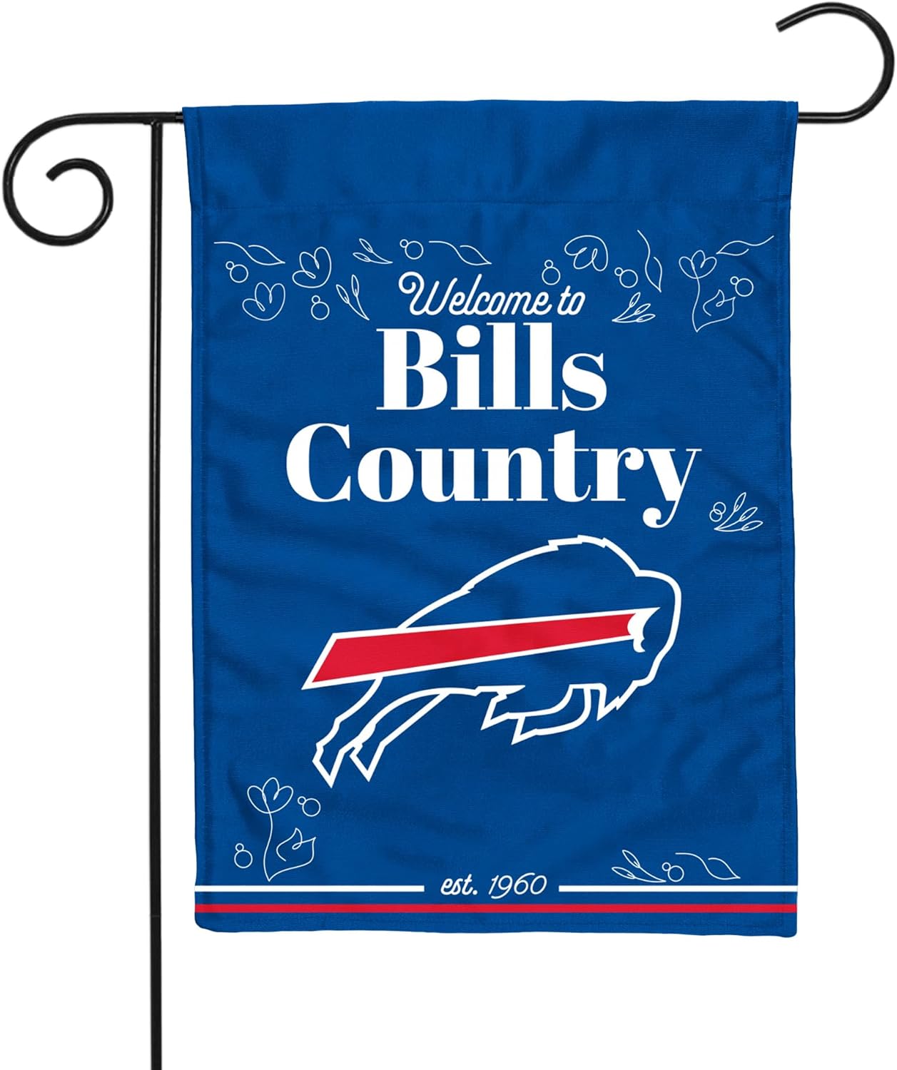 Buffalo Bills Flag- NFL Buffalo Bills Garden Patio Banner -100% polyester 12x18''  28x40''