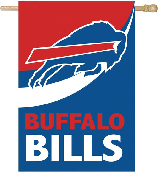 Buffalo Bills Flag- NFL Buffalo Bills Garden Patio Banner -100% polyester 12x18''  28x40''