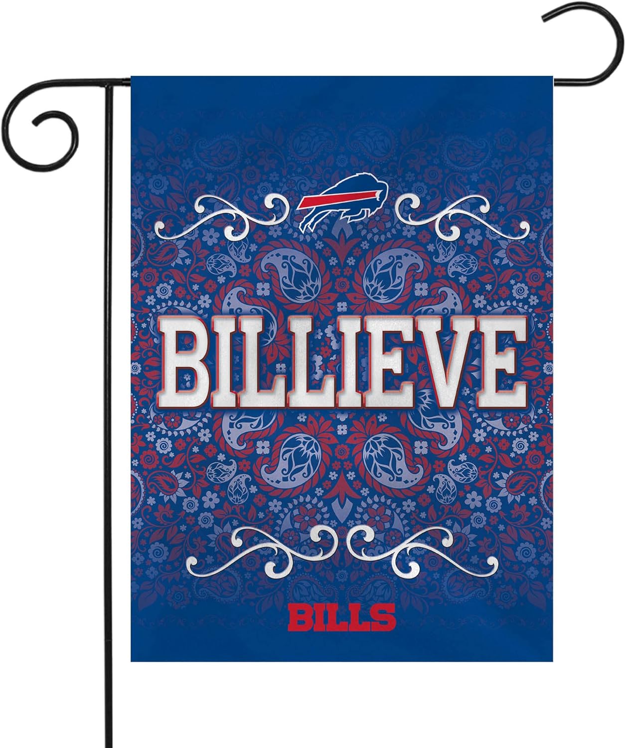 Buffalo Bills Flag- NFL Buffalo Bills Garden Patio Banner -100% polyester 12x18''  28x40''