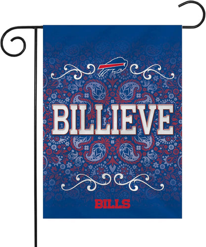 Buffalo Bills Flag- NFL Buffalo Bills Garden Patio Banner -100% polyester 12x18''  28x40''