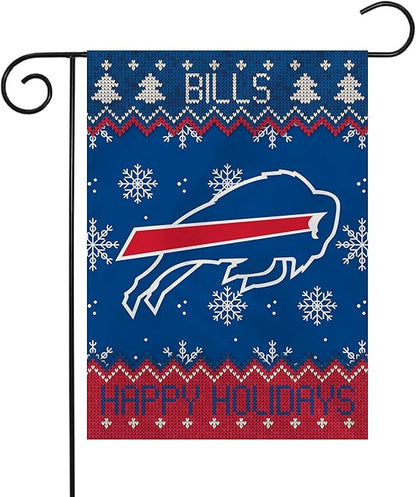 Buffalo Bills Flag- NFL Buffalo Bills Garden Patio Banner -100% polyester 12x18''  28x40''