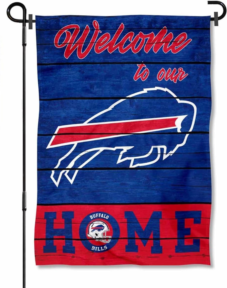 Buffalo Bills Flag- NFL Buffalo Bills Garden Patio Banner -100% polyester 12x18''  28x40''