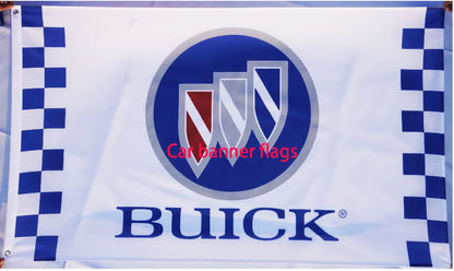 Buick Grand National Flag - Buick flag-3x5FT-100% polyester-checkered Banner