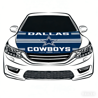 NFL Dalls Cowboys Flag-3.3x5 Ft 6X7Ft Car Hood Cover Banner Flag Of Dalls Cowboys -100% polyester