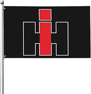 CASE IH Flag 3x5 Cace Banner-100% polyester-2 Metal Grommets