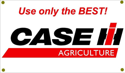CASE IH Flag 3x5 Cace Banner-100% polyester-2 Metal Grommets