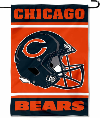 Chicago Bears Flag NFL  Garden Banner Chicago Bears Flags -100% polyester 12x18 inches / 28x40 inch
