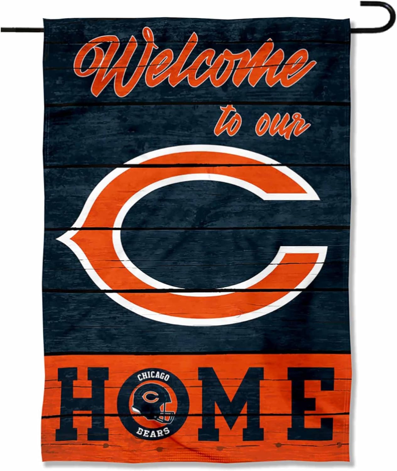 Chicago Bears Flag NFL  Garden Banner Chicago Bears Flags -100% polyester 12x18 inches / 28x40 inch