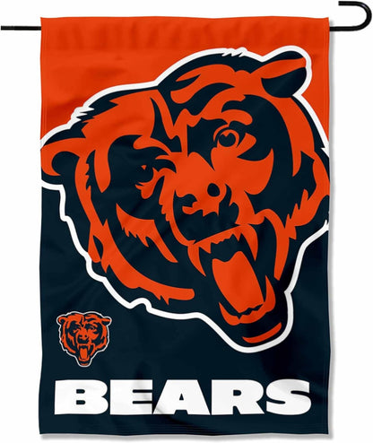 Chicago Bears Flag NFL Chicago Bears Garden Banner Flags -100% polyester 12x18 inches / 28x40 inch