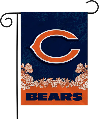 Chicago Bears Flag NFL  Garden Banner Chicago Bears Flags -100% polyester 12x18 inches / 28x40 inch