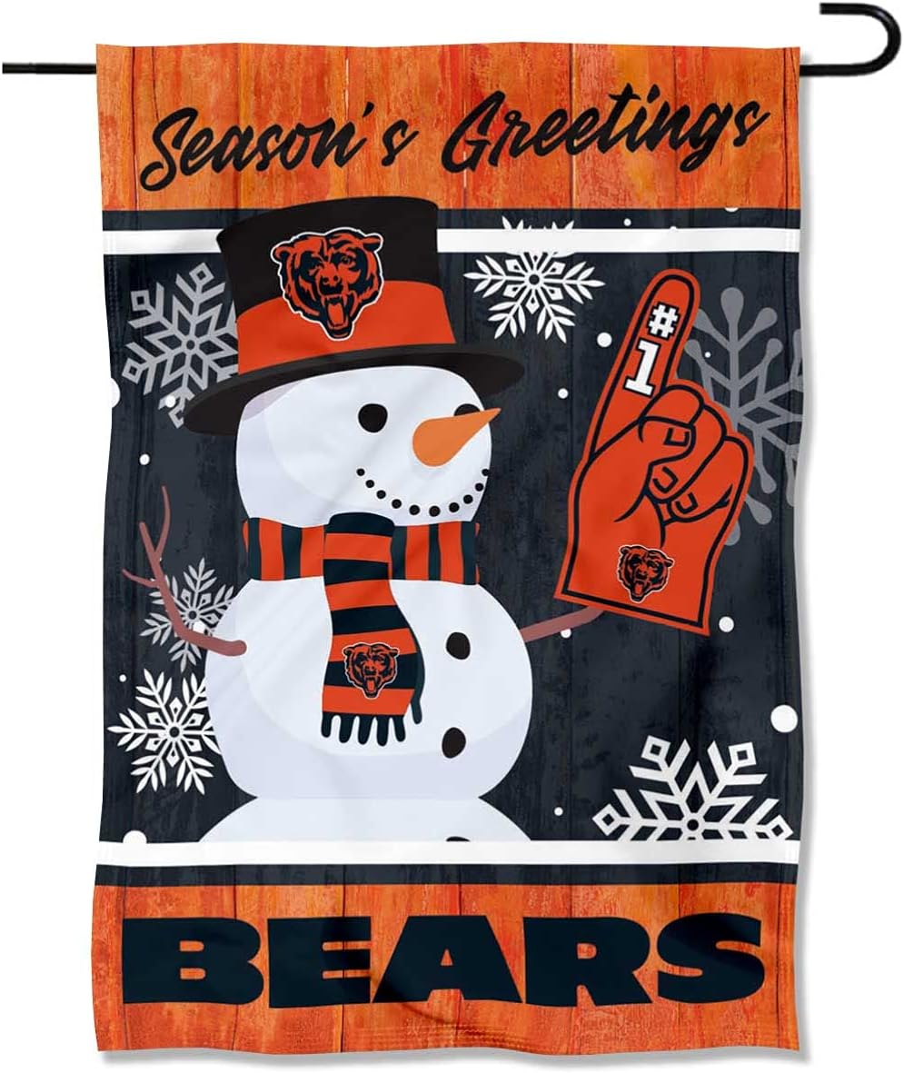 NFL Chicago Bears Flag Garden Banner Chicago Bears Flags -100% polyester 12x18 inches / 28x40 inch