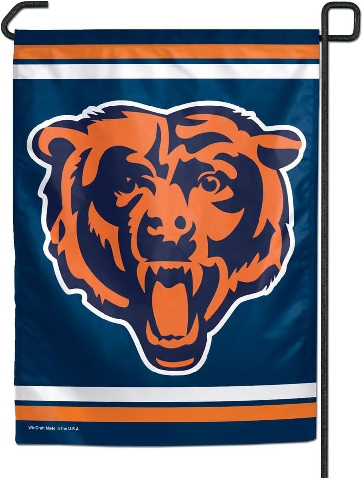 NFL Chicago Bears Flag Garden Banner Chicago Bears Flags -100% polyester 12x18 inches / 28x40 inch