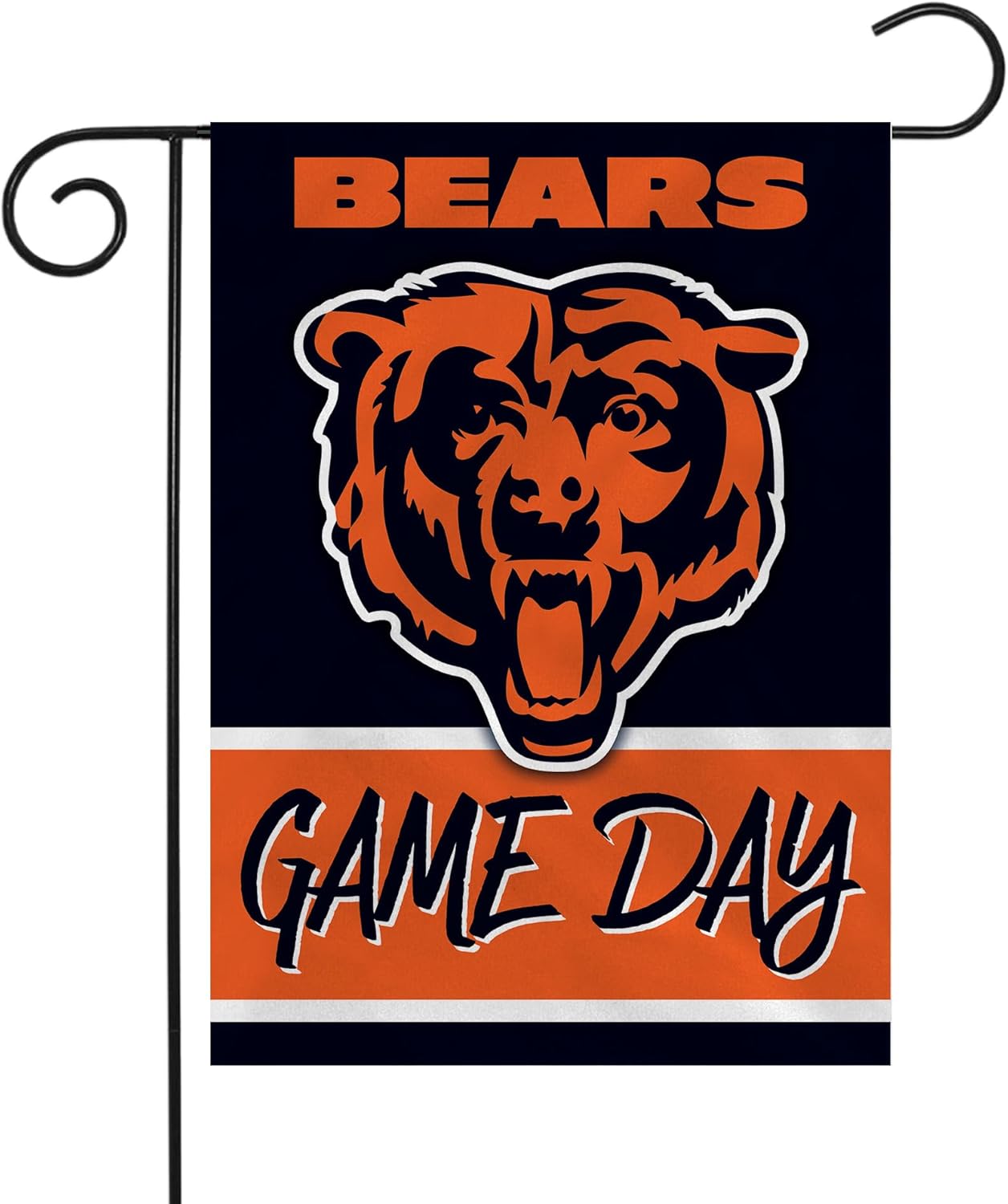 NFL Chicago Bears Flag Garden Banner Chicago Bears Flags -100% polyester 12x18 inches / 28x40 inch