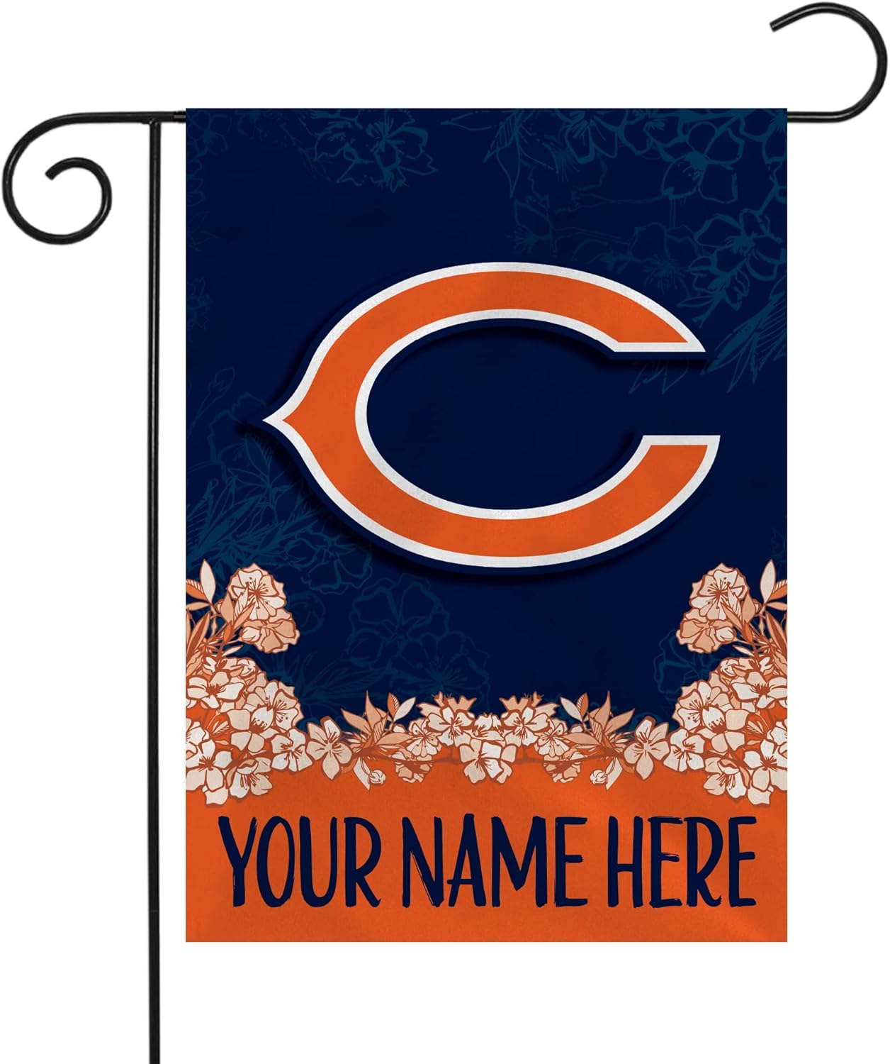 Chicago Bears Flag NFL  Garden Banner Chicago Bears Flags -100% polyester 12x18 inches / 28x40 inch