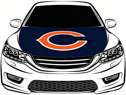 NFL Chicago Bears Flag-3.3x5 Ft 6X7Ft Car Hood Cover Banner Flag Of NFL Chicago Bears  -100% polyester