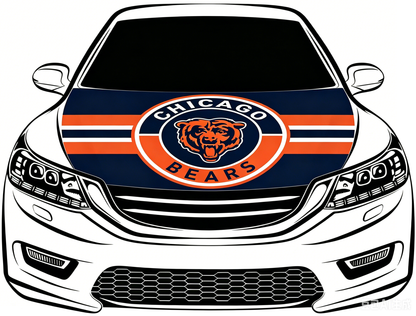 NFL Chicago Bears Flag-3.3x5 Ft 6X7Ft Car Hood Cover Banner Flag Of NFL Chicago Bears  -100% polyester