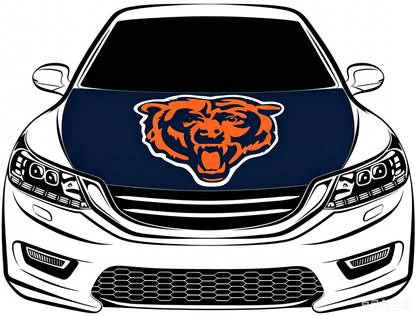 NFL Chicago Bears Flag-3.3x5 Ft 6X7Ft Car Hood Cover Banner Flag Of NFL Chicago Bears  -100% polyester