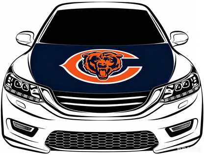 NFL Chicago Bears Flag-3.3x5 Ft 6X7Ft Car Hood Cover Banner Flag Of NFL Chicago Bears  -100% polyester