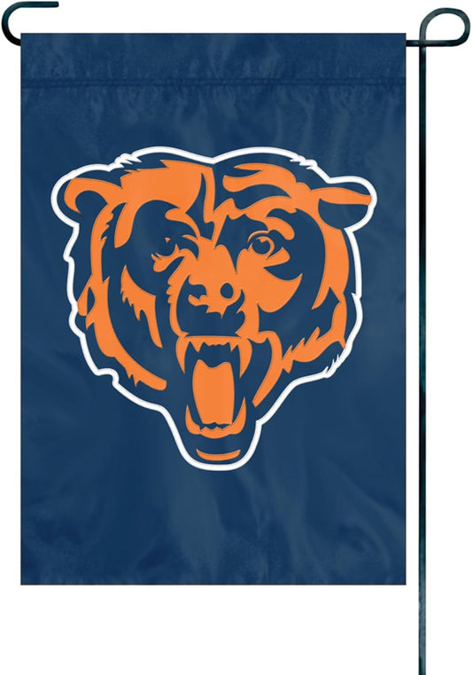 Chicago Bears Flag NFL  Garden Banner Chicago Bears Flags -100% polyester 12x18 inches / 28x40 inch