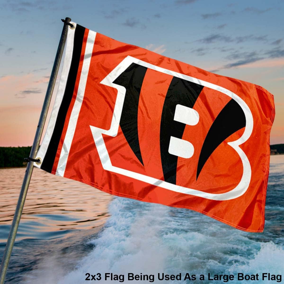 Cincinnati Bengals Flag-3x5Ft NFL Bengals Banner-100% polyester