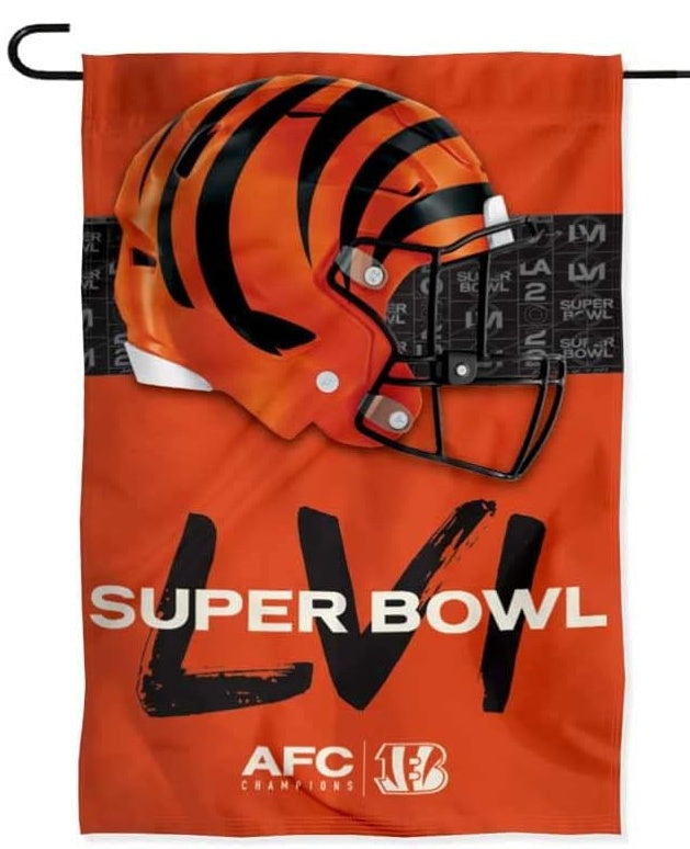 Cincinnati Bengals Flag  NFL Bengals Garden Banner Flags -100% polyester 12x18 inches / 28x40 inches