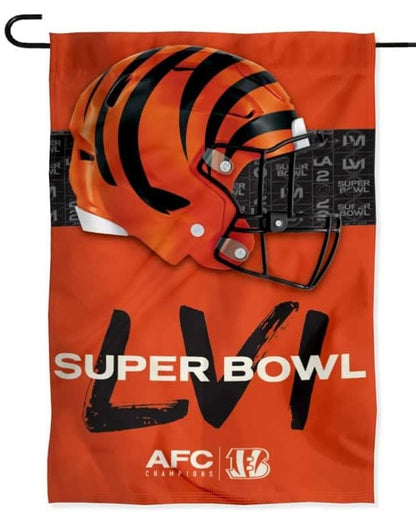 Cincinnati Bengals Flag  NFL Bengals Garden Banner Flags -100% polyester 12x18 inches / 28x40 inches