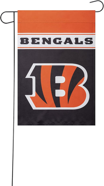 Cincinnati Bengals Flag  NFL Bengals Garden Banner Flags -100% polyester 12x18 inches / 28x40 inches