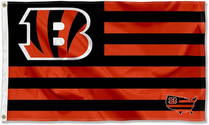 NFL Cincinnati Bengals Flag-3x5 Cincinnati Bengals Banner-100% polyester