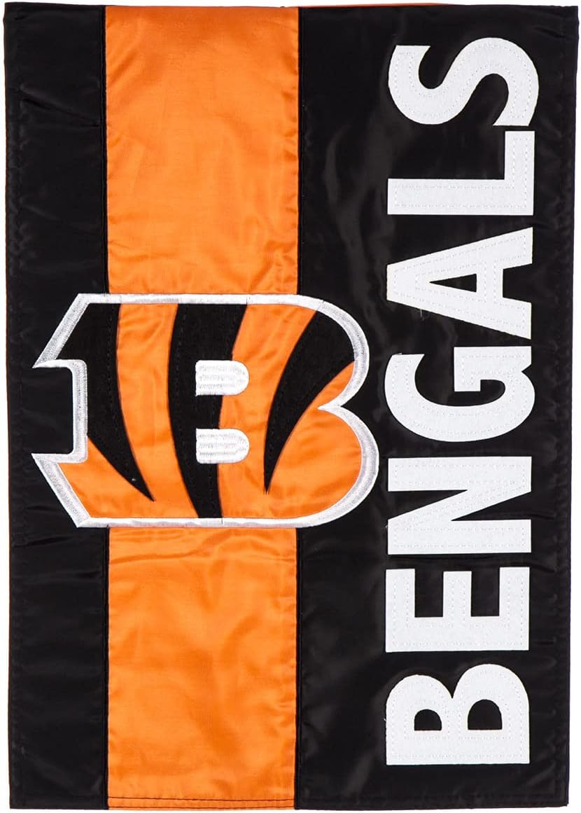 Cincinnati Bengals Flag  NFL Cincinnati Bengals Garden Banner Flags -100% polyester 12x18 inches / 28x40 inches