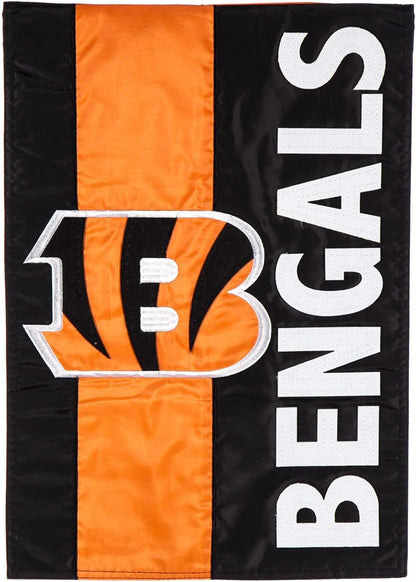 Cincinnati Bengals Flag  NFL Cincinnati Bengals Garden Banner Flags -100% polyester 12x18 inches / 28x40 inches