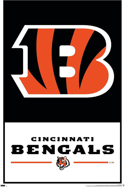 Cincinnati Bengals Flag  NFL Cincinnati Bengals Garden Banner Flags -100% polyester 12x18 inches / 28x40 inches