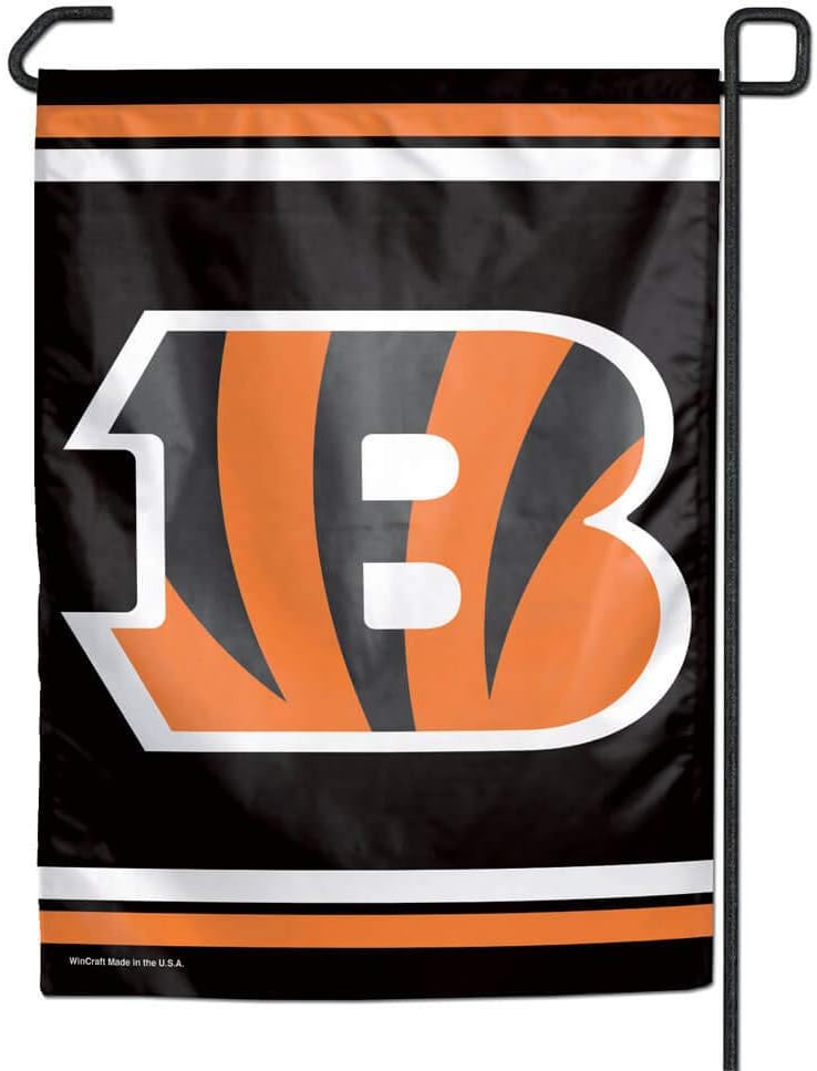 NFL Cincinnati Bengals Garden Banner Flags -100% polyester 12x18 inches / 28x40 inches Cincinnati Bengals Flag