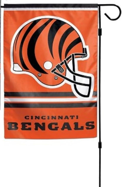 NFL Cincinnati Bengals Garden Banner Flags -100% polyester 12x18 inches / 28x40 inches Cincinnati Bengals Flag