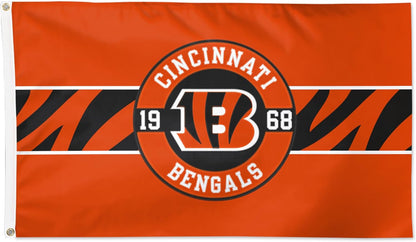 Cincinnati Bengals Flag-3x5 NFL Bengals Banner Flags -100% polyester