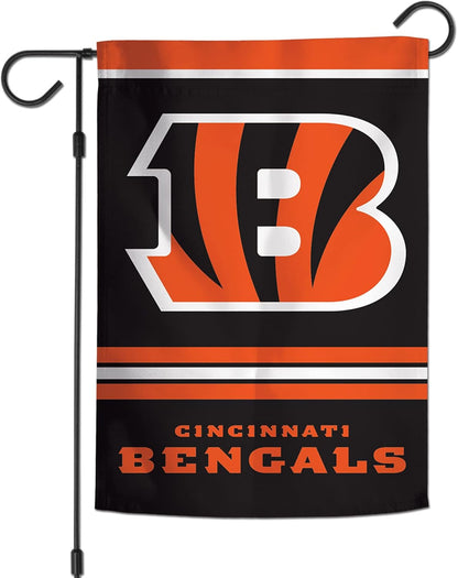 NFL Cincinnati Bengals Garden Banner Flags -100% polyester 12x18 inches / 28x40 inches Cincinnati Bengals Flag