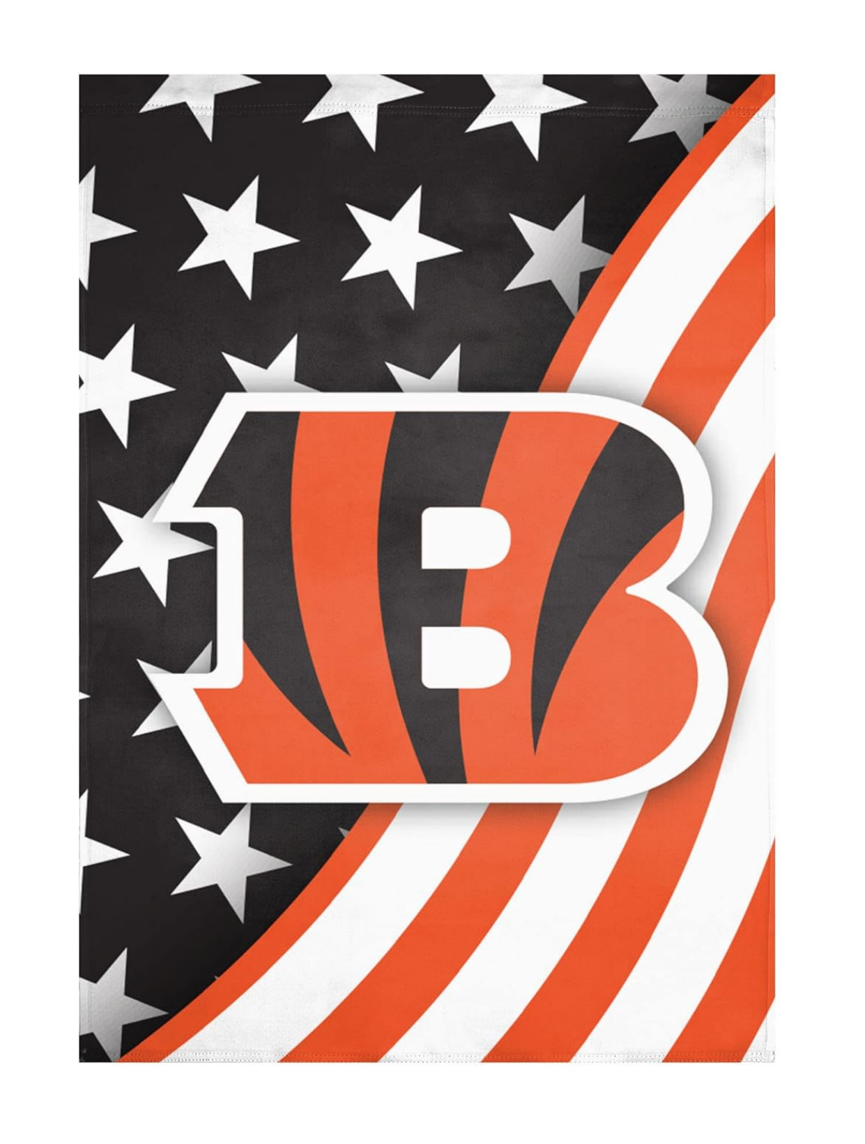 Cincinnati Bengals Flag  NFL Bengals Garden Banner Flags -100% polyester 12x18 inches / 28x40 inches