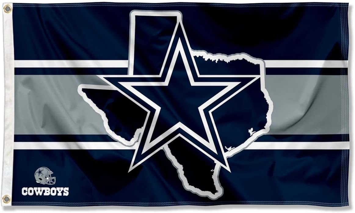 NFL Dallas Cowboys Flag-3x5Ft NFL Cowboys Banner-100% polyester